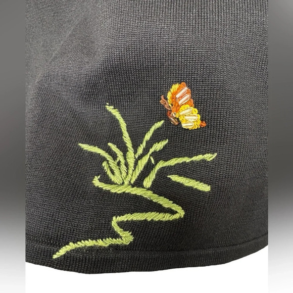 Michael Simon New York Vintage
Jewelled Turtles Cardigan Silk Blend - Picture 7 of 10